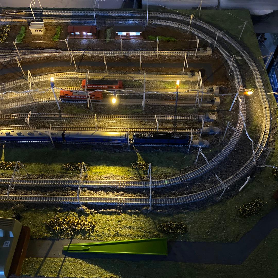 nゲージジオラマ 複線と車両基地と保線区