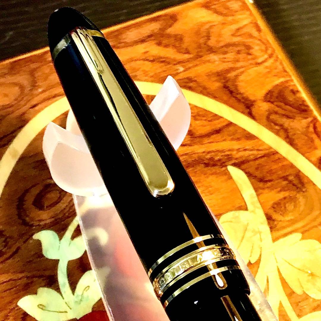 ☆極上の14C☆美しいモンブラン万年筆マイスターシュテック146(M)全金ペン