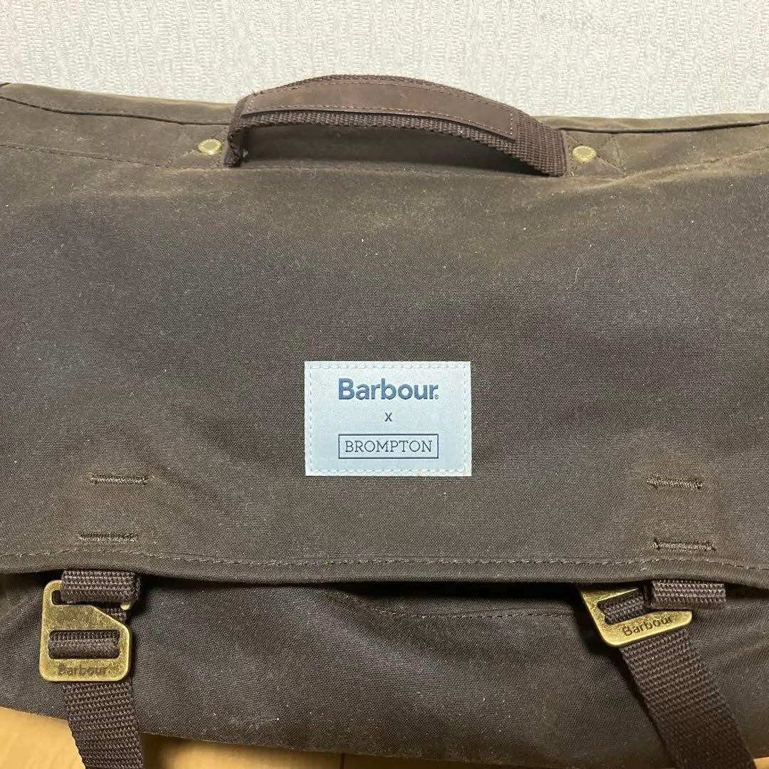 Barbour × Brompton Wax City Bag