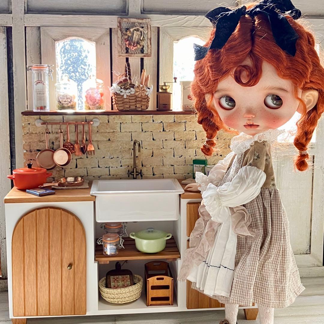 専用ページ　ミニチュア　ドール家具　キッチンシンク台