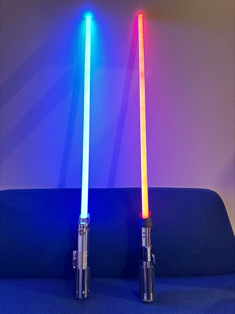 FXライトセーバー　レイ　ダース・ベイダー　2本