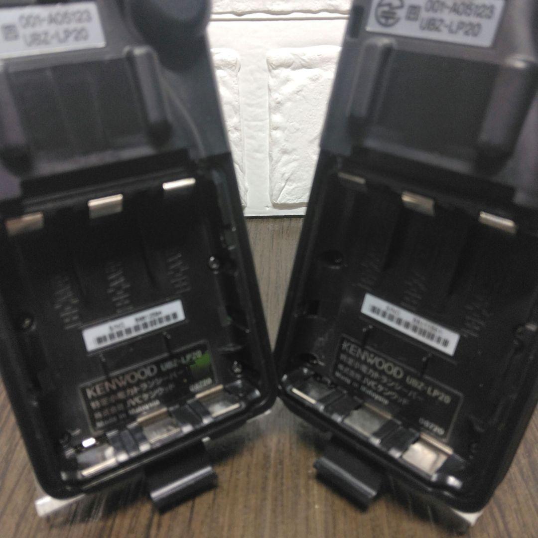程度良好フルセット★KENWOOD UBZ-LP20 特定小電力トランシーバー