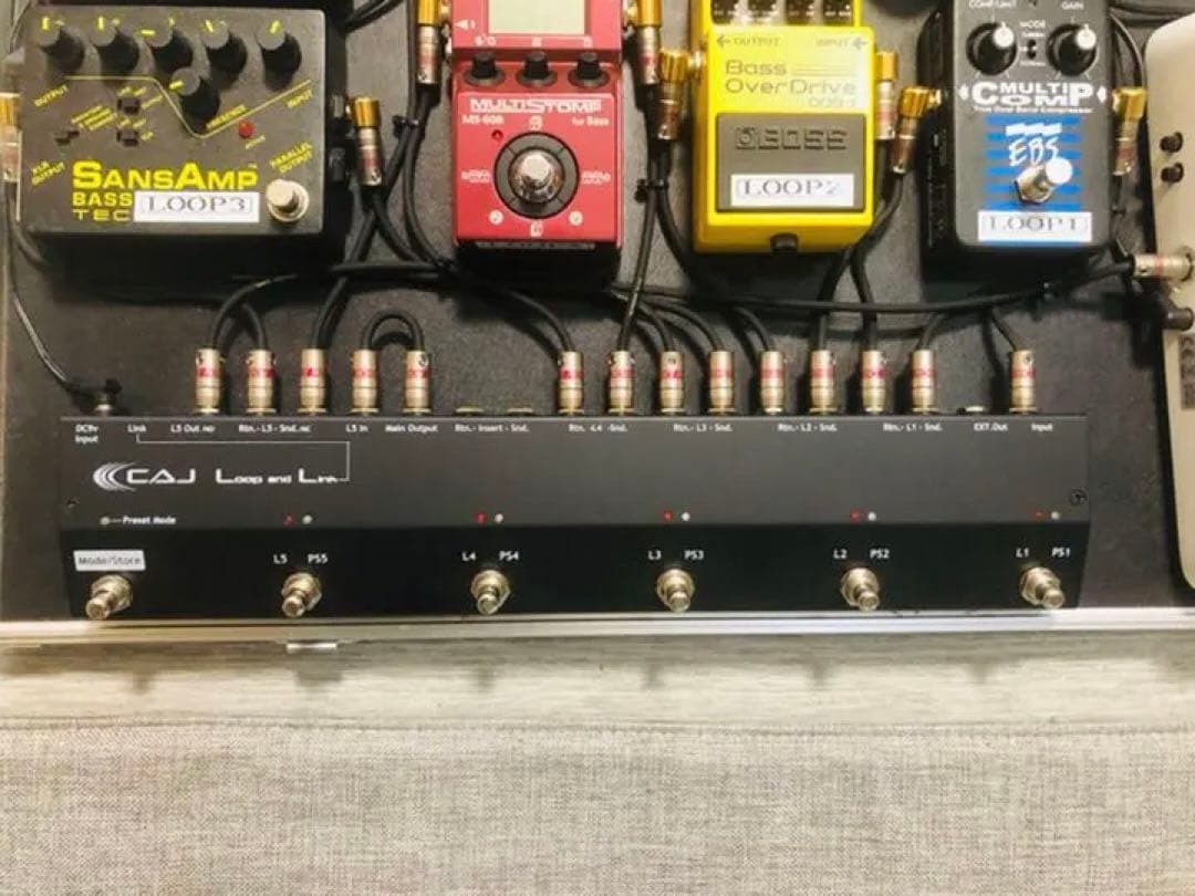 ベースエフェクターボード まとめ売り