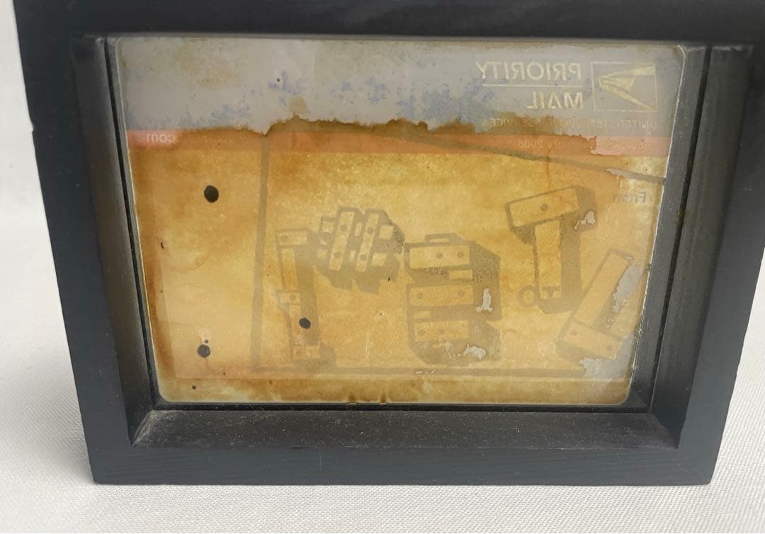 PUTS USPS Priority Mail シルクスクリーン作品 2点