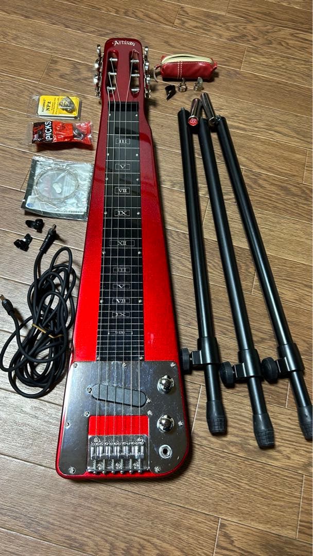 Artisan スチールギター ケース付属品付き