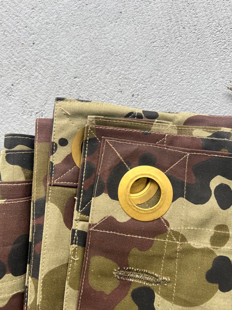 ルーマニア軍幕　デッド 希少 アメーバカモ デットストック M47 2枚セット