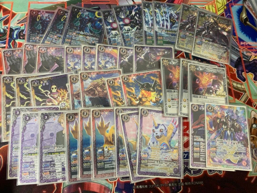 バトルスピリッツ　デジモン　デッキ　引退まとめ