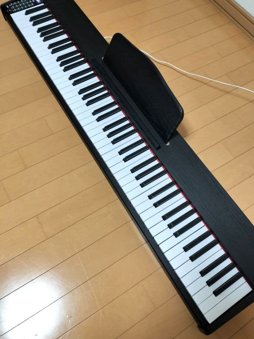 Rizkiz 88鍵盤 電子ピアノ キーボード