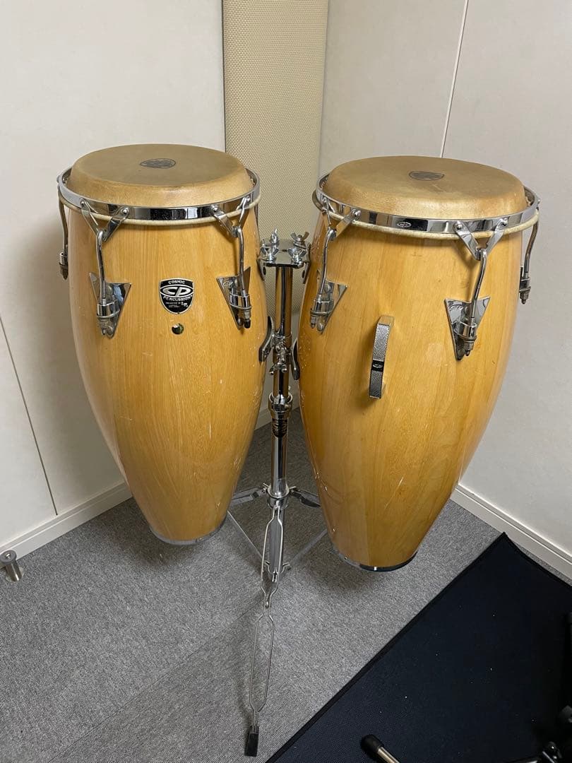 CP conga LP 木製コンガセット スタンド付き