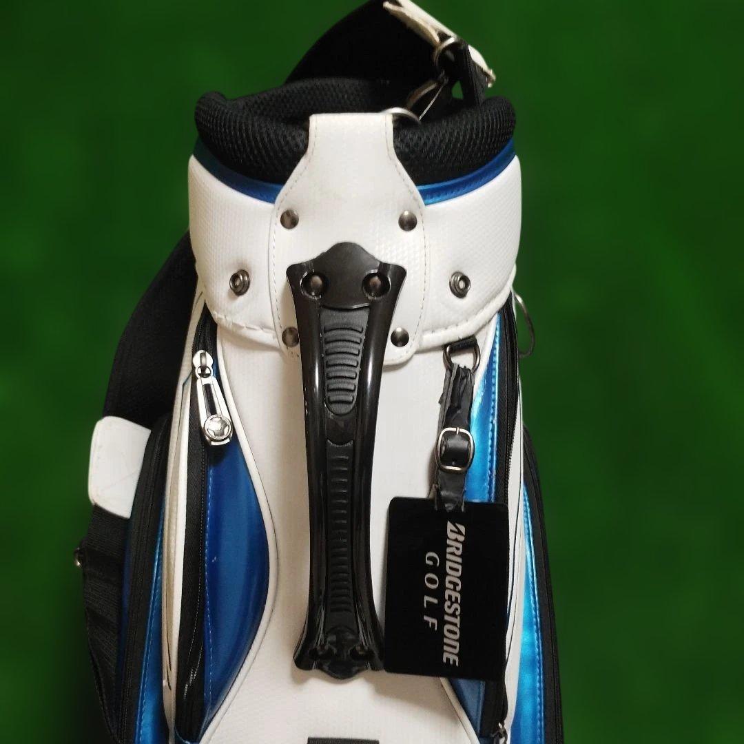 BRIDGESTONE ゴルフバッグ ホワイト/ブルー　int