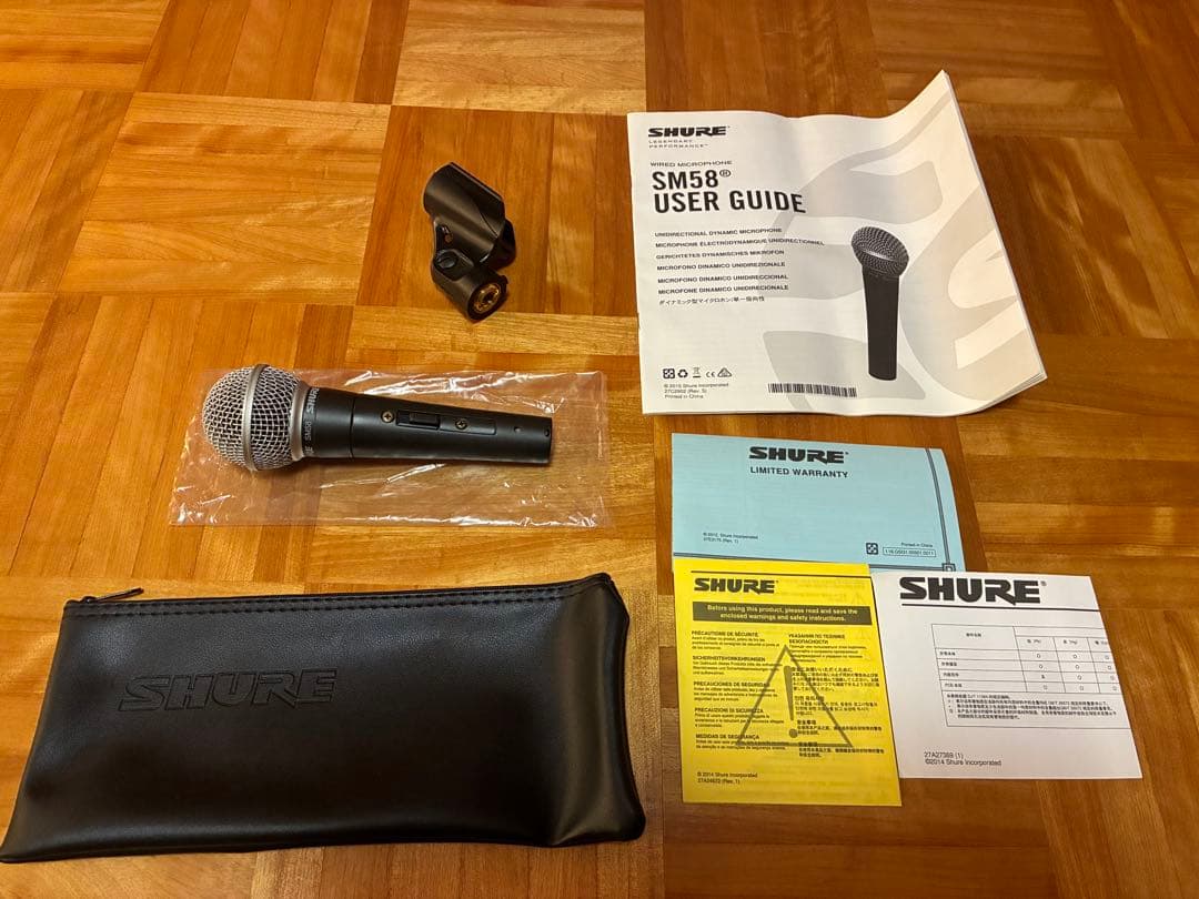 SHURE SM58 ダイナックマイク