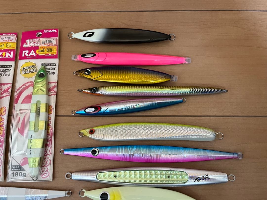 メタルジグ 150g〜250g 多色　セット