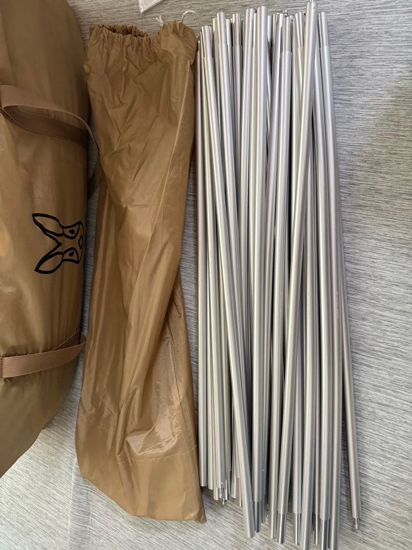 【DOD】カマポコテント3M タンカラー 5回使用 2023.4購入