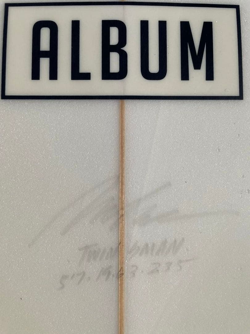 値下！【Album Twinsman 5'7 】XTR custom bord