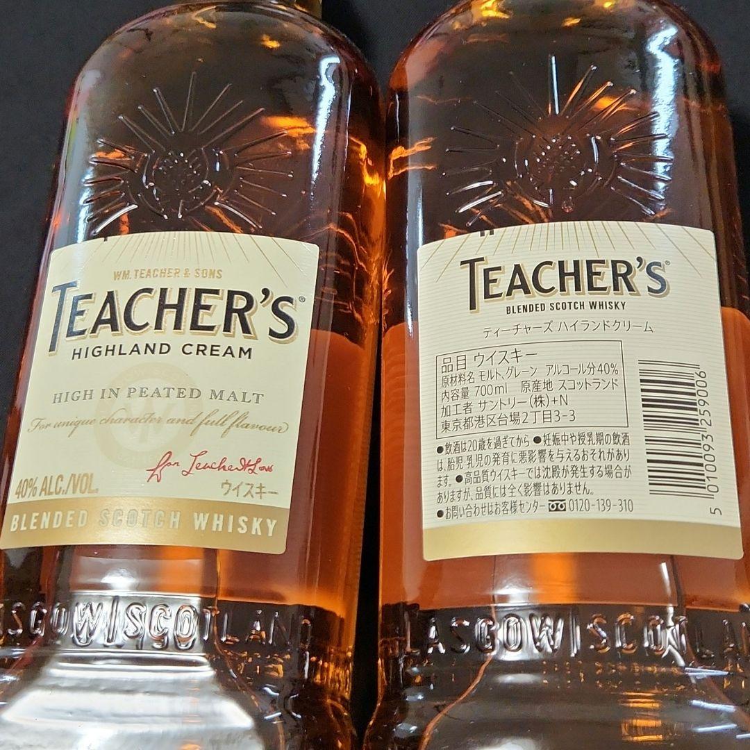 TEACHER'S ハイランドクリーム 700ml ティーチャーズ　10本セット