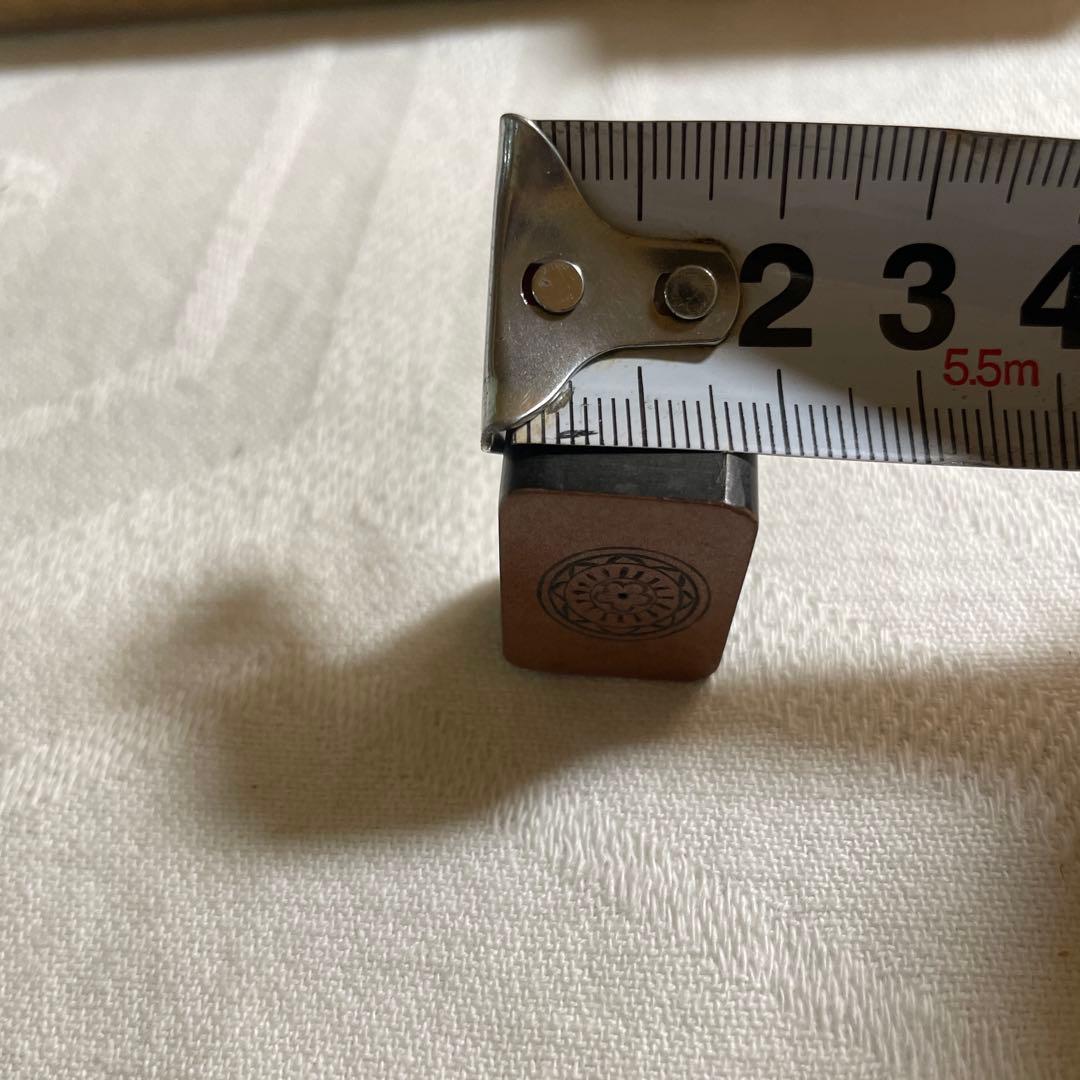 【骨董品】中国　竹嵌　骨牌　背竹牌　麻雀牌　箱付