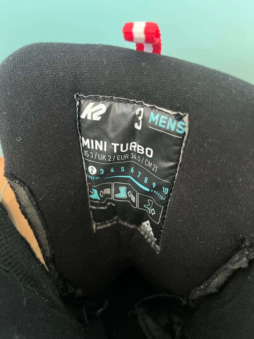 t*m様 美品　K2 MINI TURBO キッズブーツ　21センチ　BOA