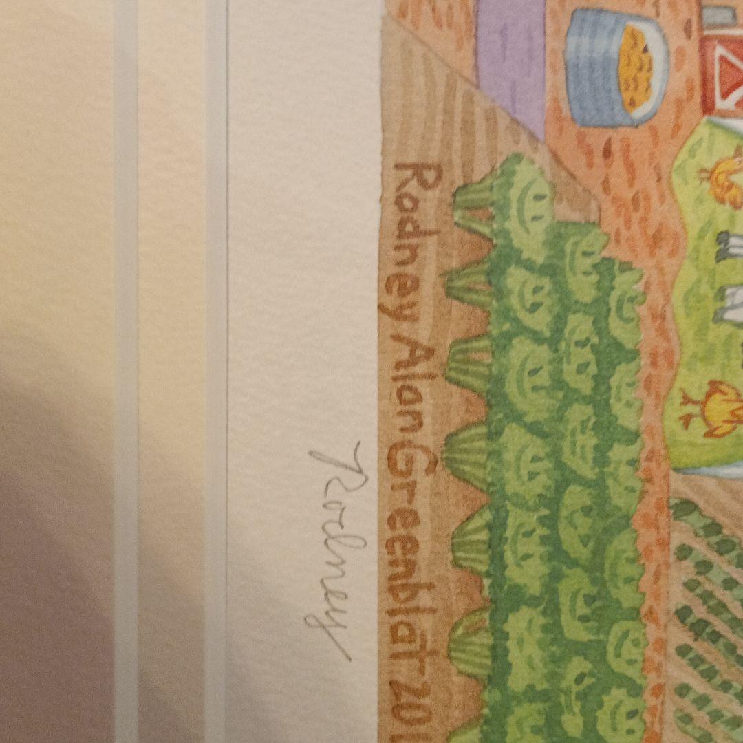 Rodney Alan Greenblat 水彩画 2014年