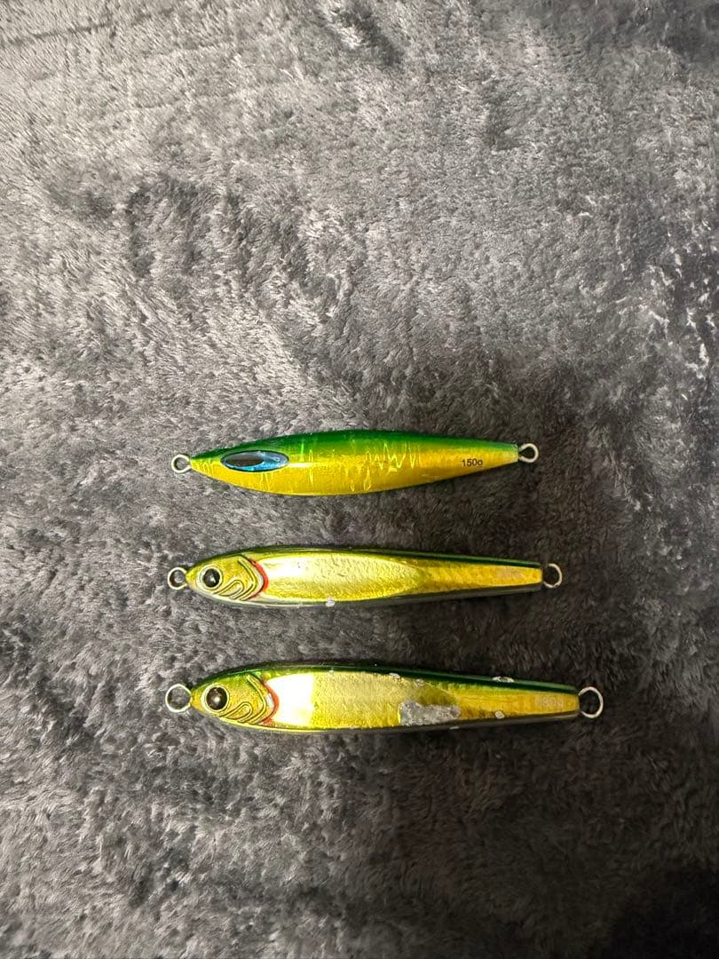 FK TG 150g、TGベイト150g、TGベイト180g3本セット