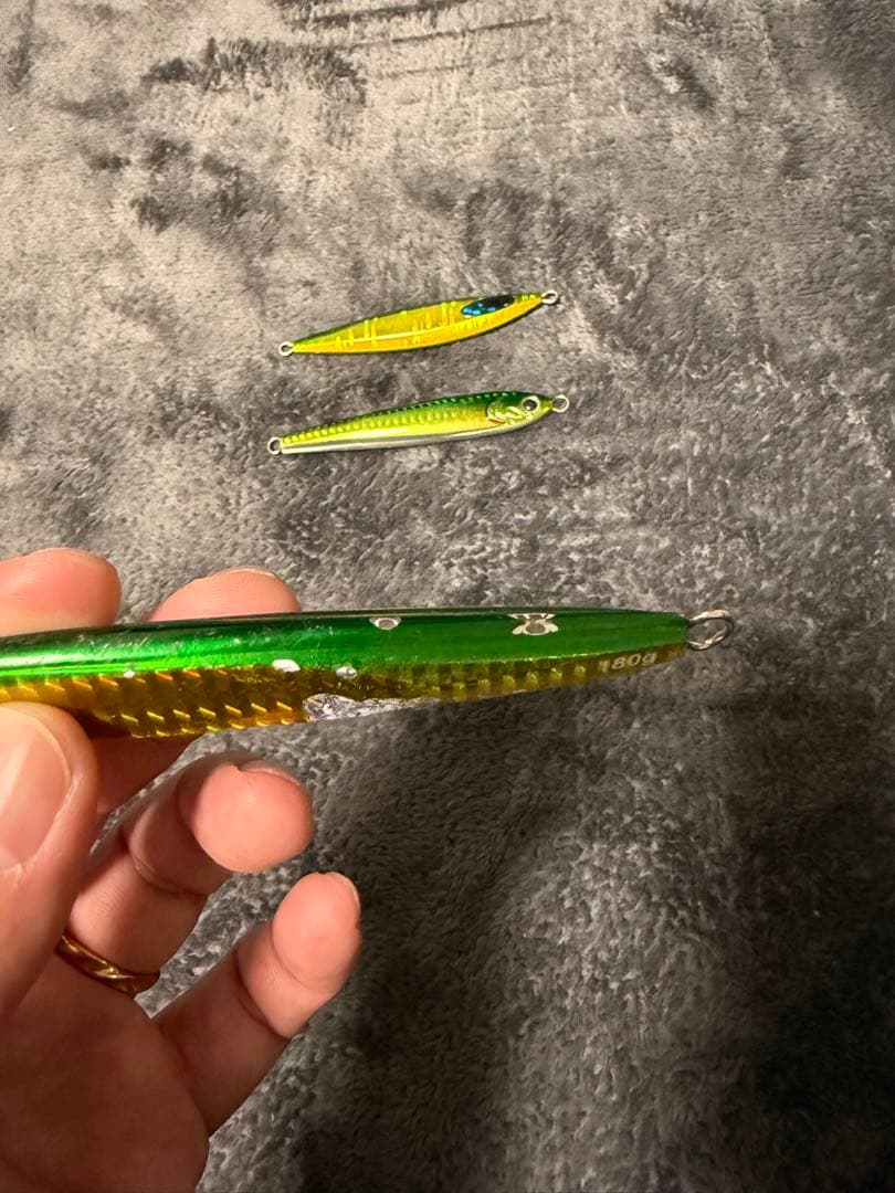 FK TG 150g、TGベイト150g、TGベイト180g3本セット