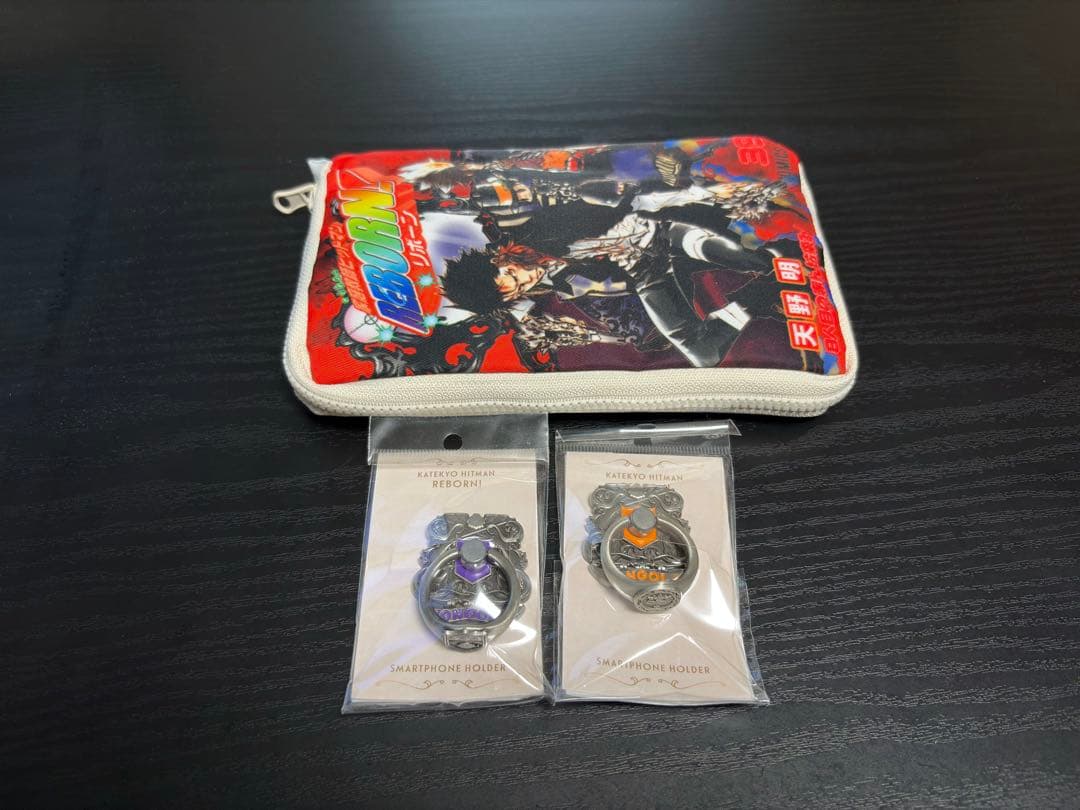 【限定】家庭教師ヒットマンREBORN! スマホリングセット+オマケ