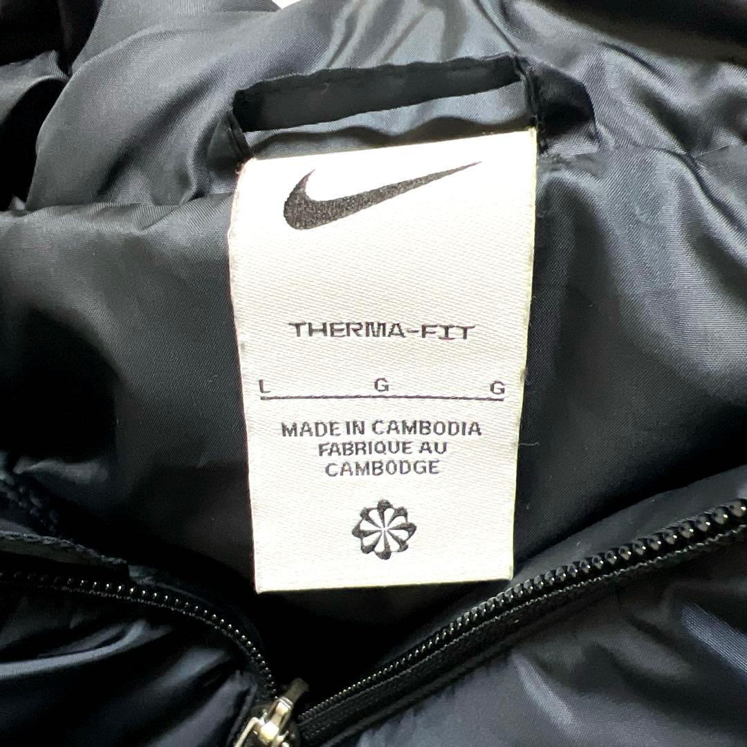 NIKE ナイキ 中綿 ベンチコート ロングコート Lサイズ 防寒