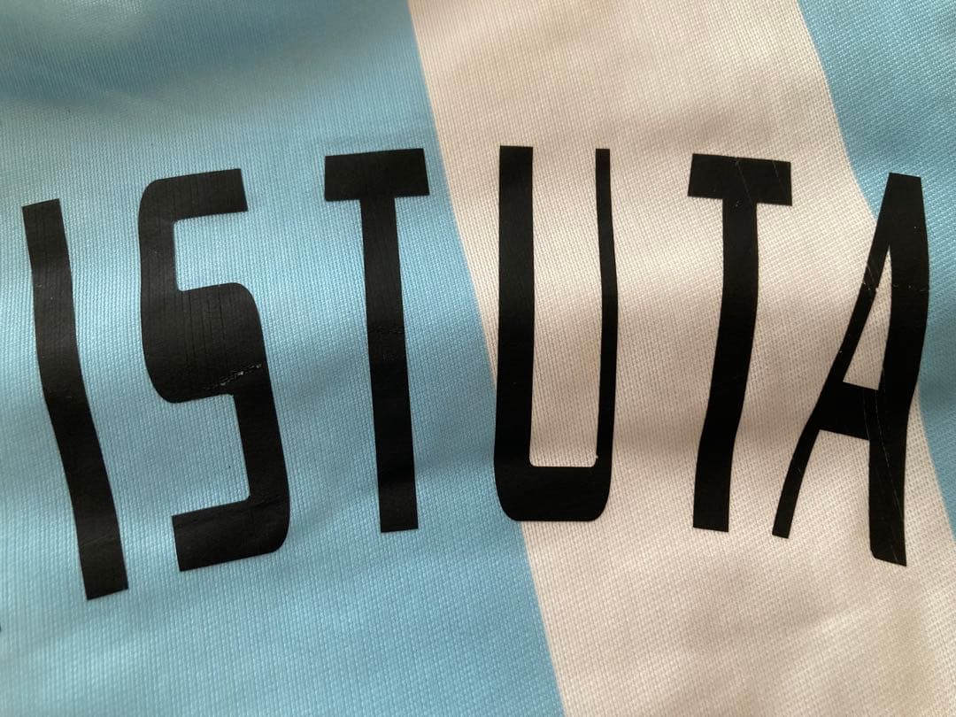 【新品】アルゼンチン代表2002ホーム選手仕様ユニフォーム9番バティストゥータ