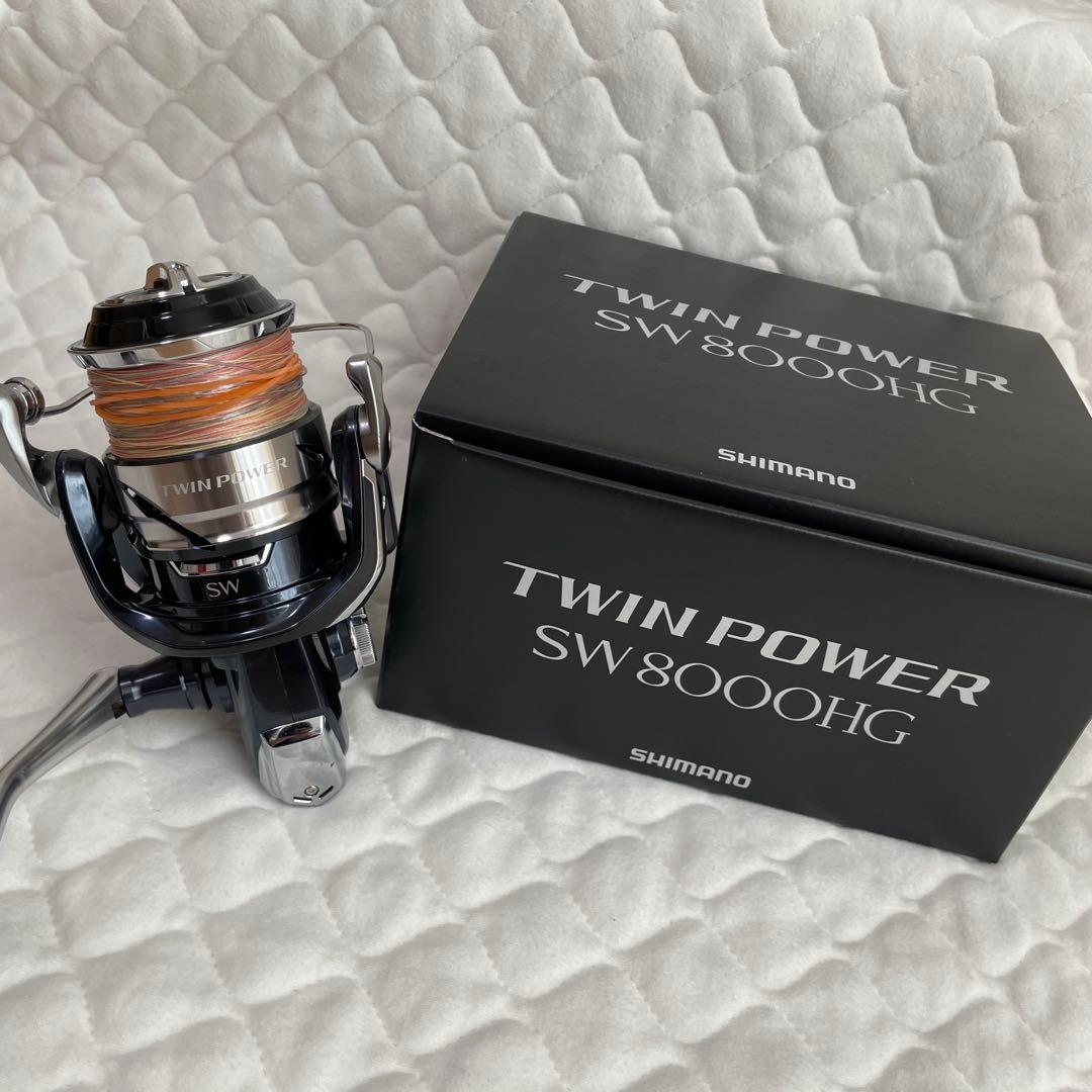 シマノ ツインパワー 21SW8000HG スピニングリール リール