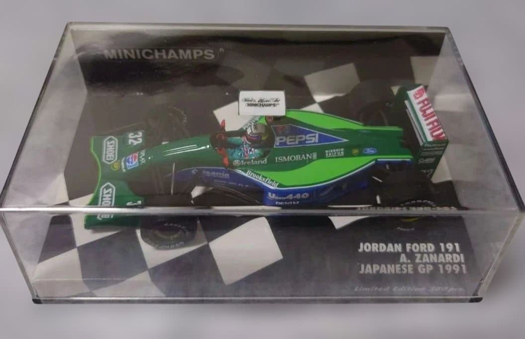 [新品]1/43 PMA ミニチャンプス F1 Jordan Ford 191