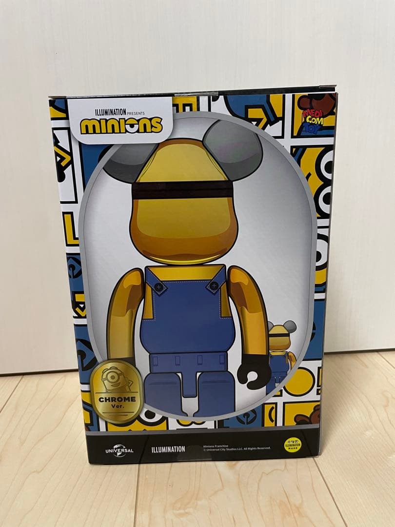 ベアブリック bear brick ミニオン ボブ　100% & 400%
