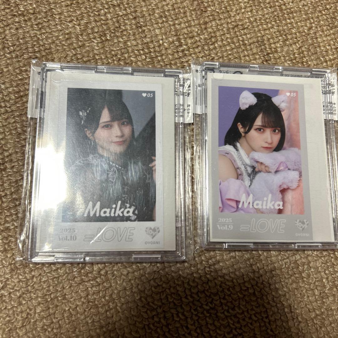 イコラブ 佐々木舞香 ミニフォト レア 猫衣装 黒衣装 まとめ売り