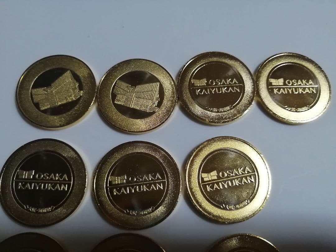 貴重！１名様限定！記念メダル　大阪　海遊館　10枚セット　水族館　観光メダル