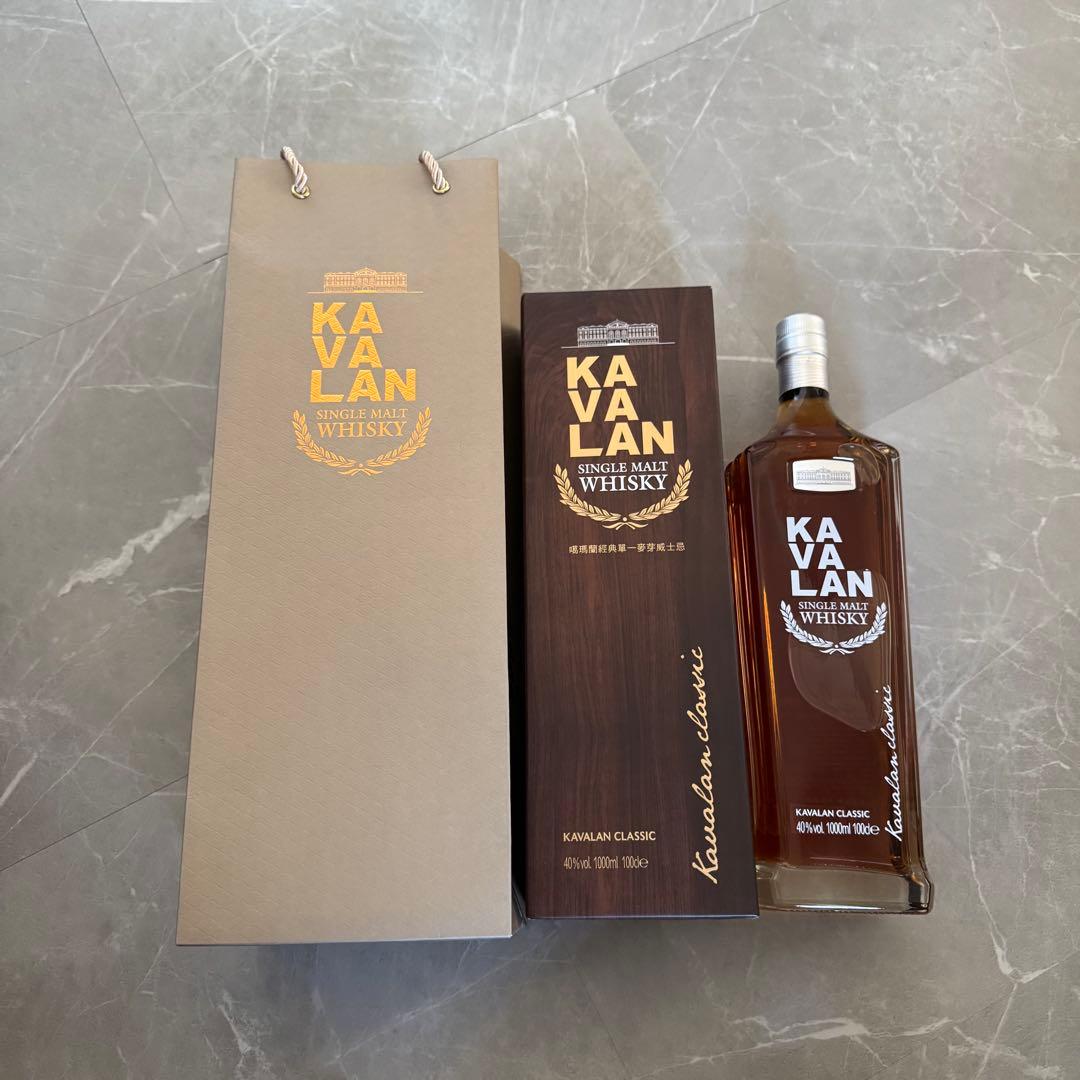 新品 カバラン クラシック シングルモルト40度 1000ml ウイスキー