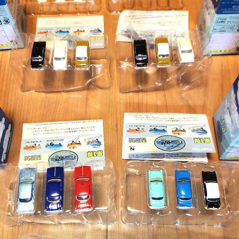 【箱・説明書付】トミーテック カーコレクション31台セット Nゲージ 1/150