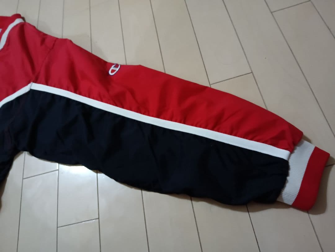 NBA シカゴ ブルズ チャンピオン ナイロン ジャケット ウォームアップ