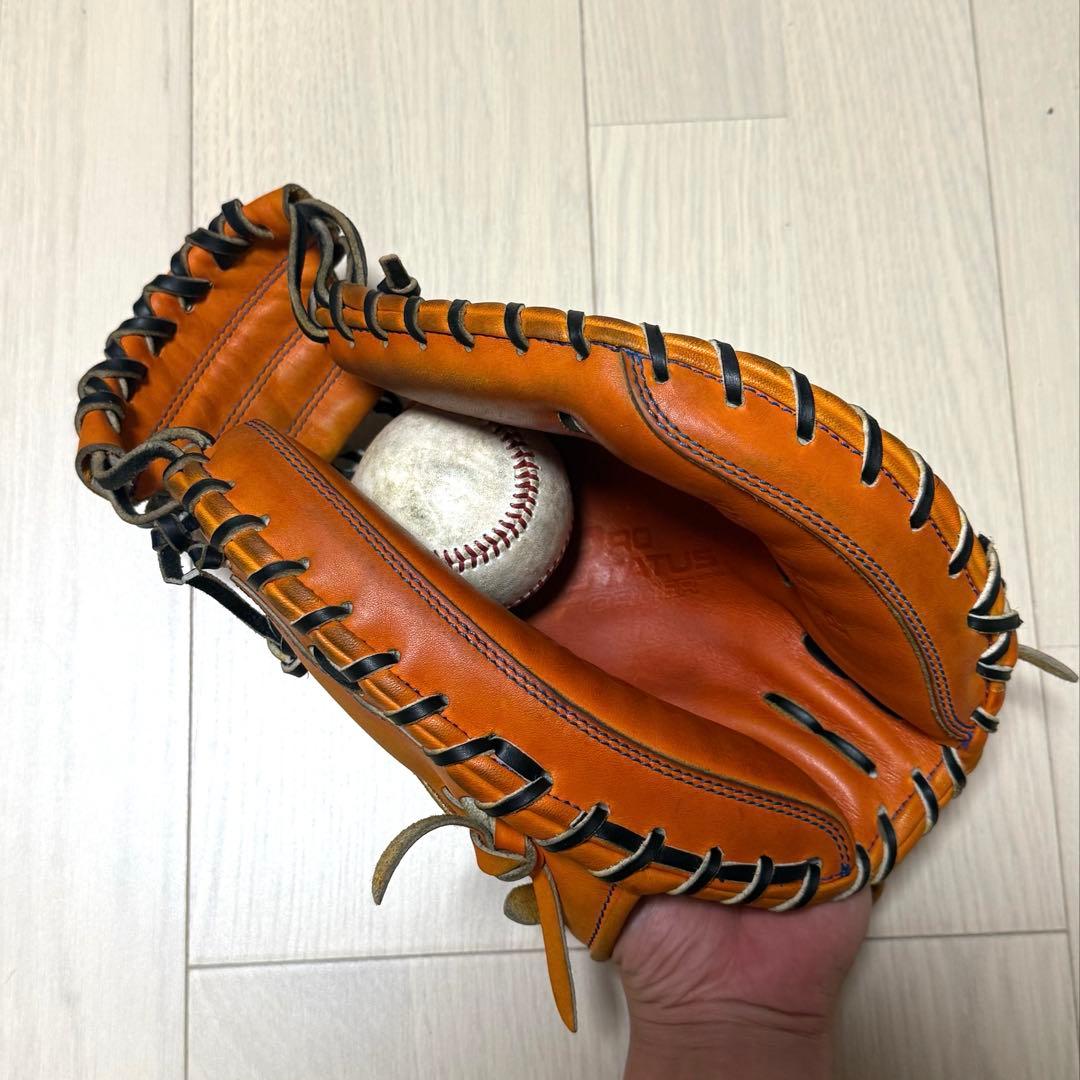 ZETTプロステイタス硬式オーダーキャッチャーミット森モデル