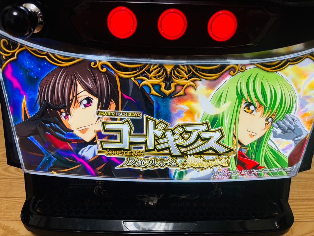 【オートプレイ付き・動作おｋ】パチスロ　スマスロ コードギアス 反逆のルルーシュ