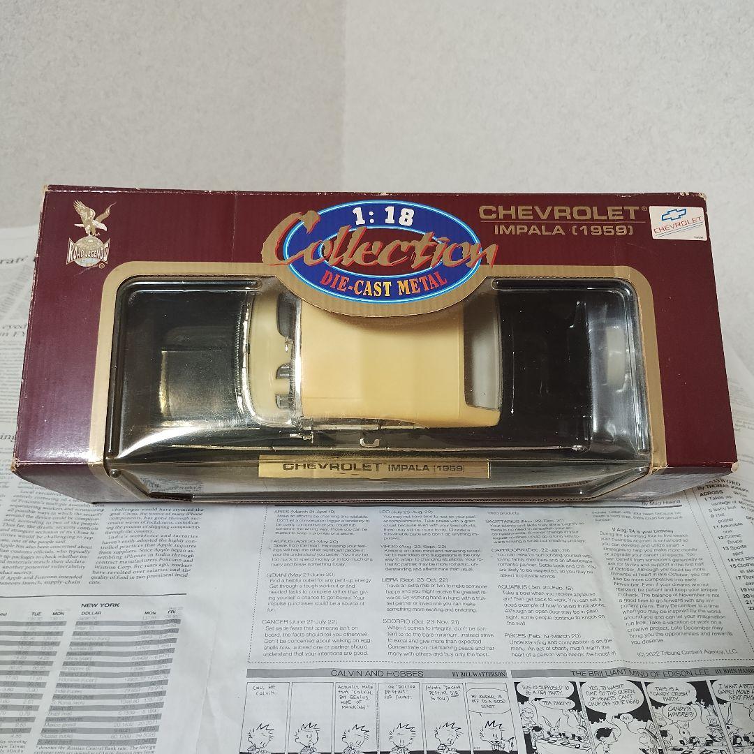 ☆未開封☆【CHEVROLET IMPALA クーペ 59】シボレーインパラ
