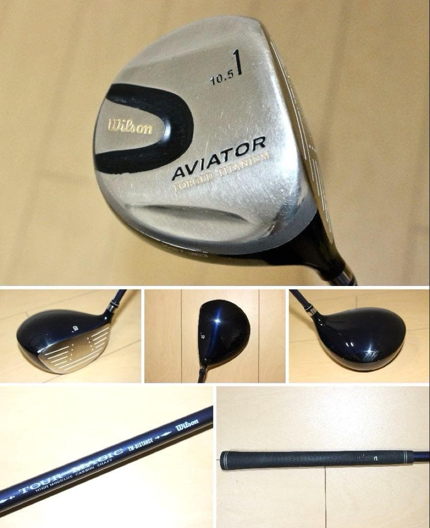 ウィルソン AVIATOR等 ゴルフクラブ フルセット❗️