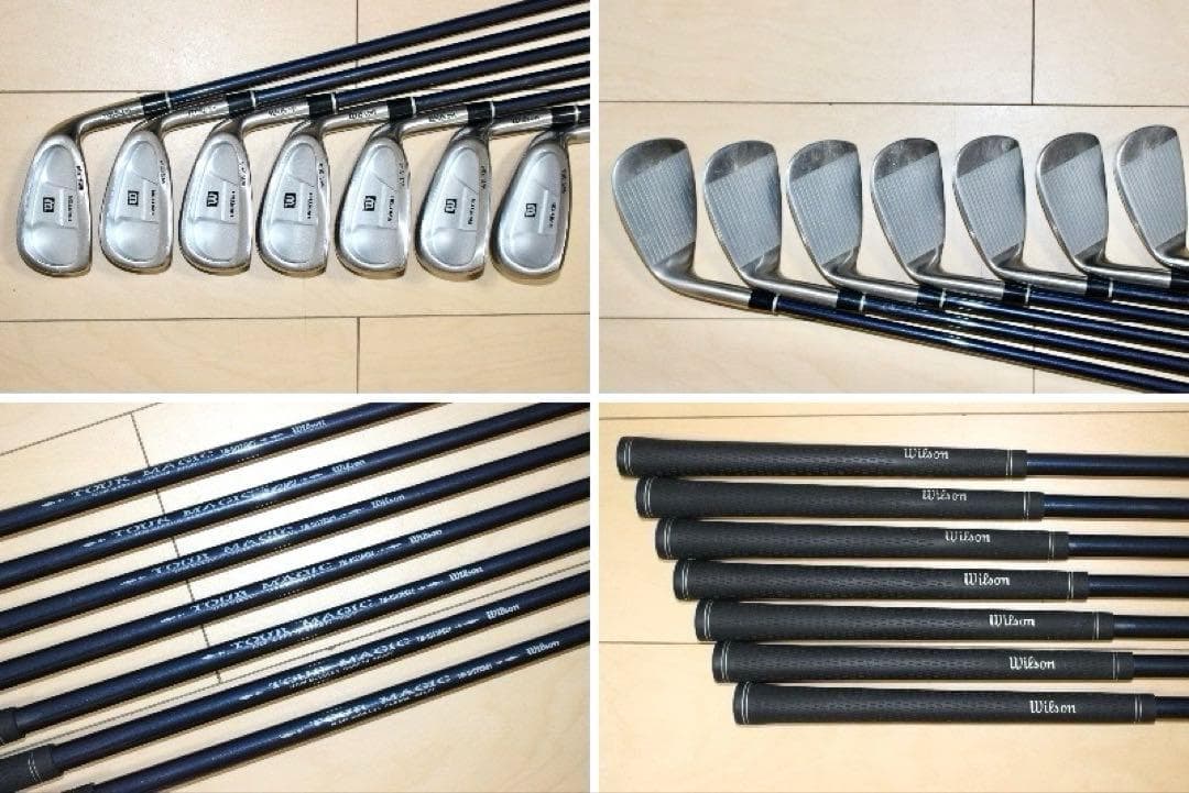 ウィルソン AVIATOR等 ゴルフクラブ フルセット❗️