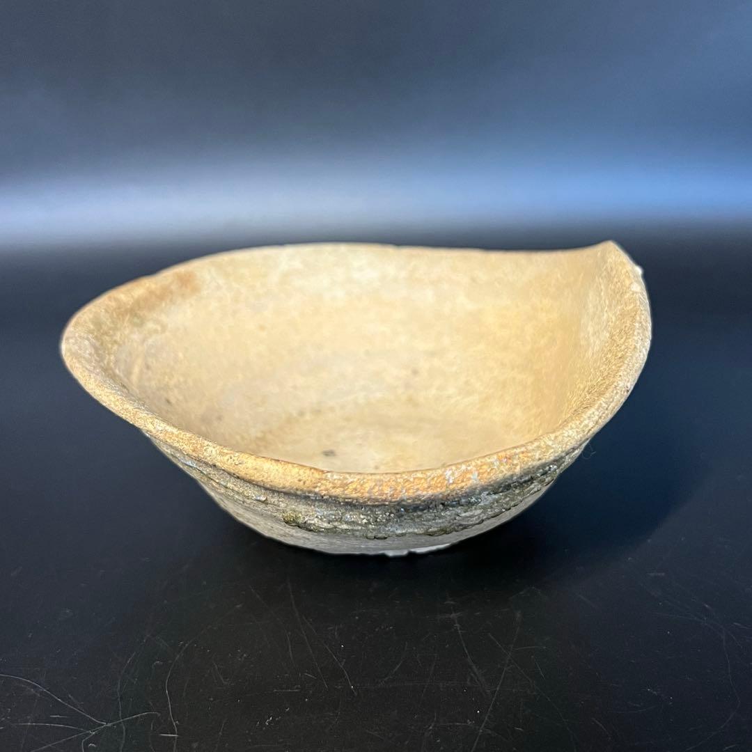 平安末期〜鎌倉初期 山茶碗｜茶道具 古陶 数寄者好み ビードロ景色◎古美術庵々