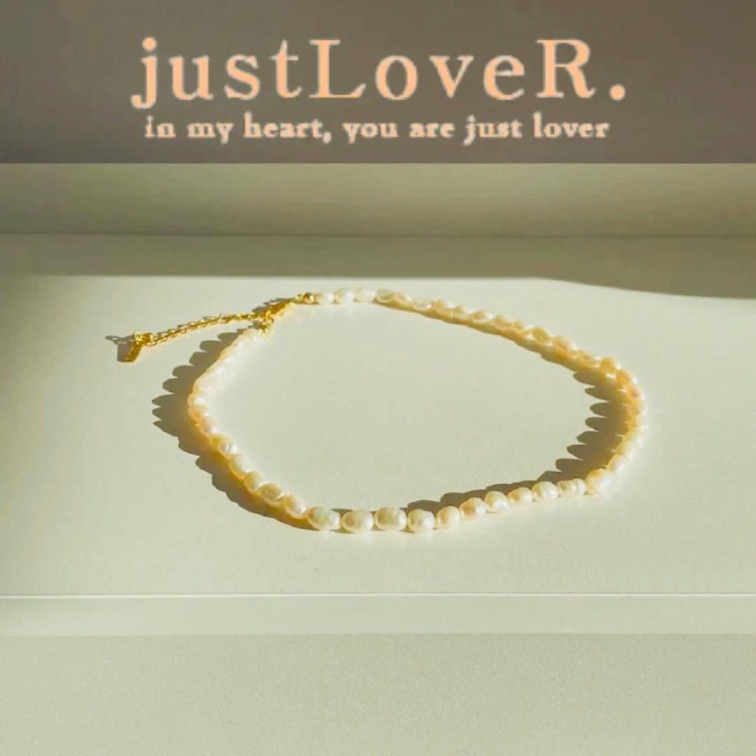 【未使用】BTS テテ 愛用 justLoveR. パールネックレス 1点のみ
