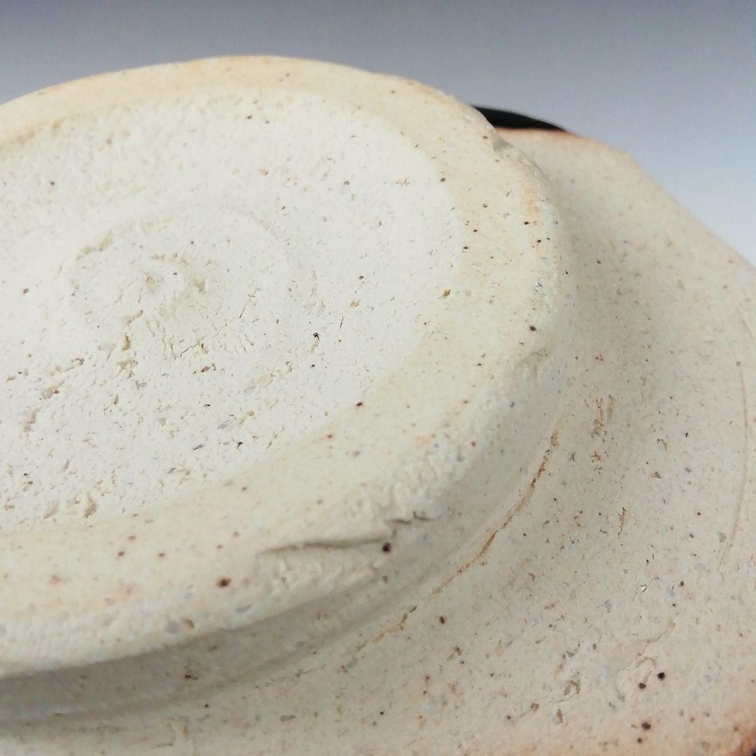 Ｔ５０３　茶碗　『瀬戸黒　小田木写』『半筒茶碗』『西尾香舟』共箱　抹茶碗　茶道具