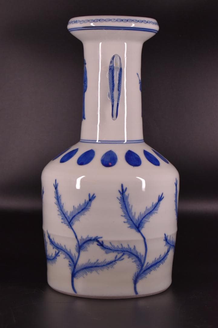 【真作保証】永楽善五郎 妙全作 高砂花入 共箱 千家十職 表千家