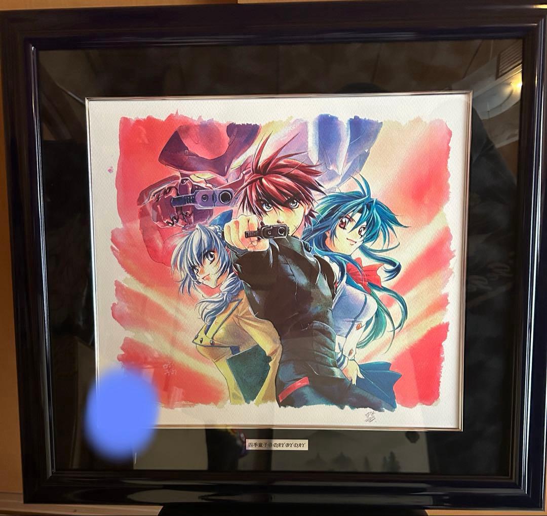 アールビバン 版画 四季童子 DAY BY DAY ミクスドメディア　25部限定