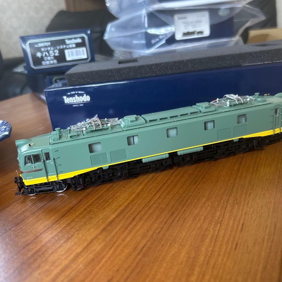 吹*風様 天賞堂 72020 EF58形 電気機関車 小窓 青大将色 HOゲージ