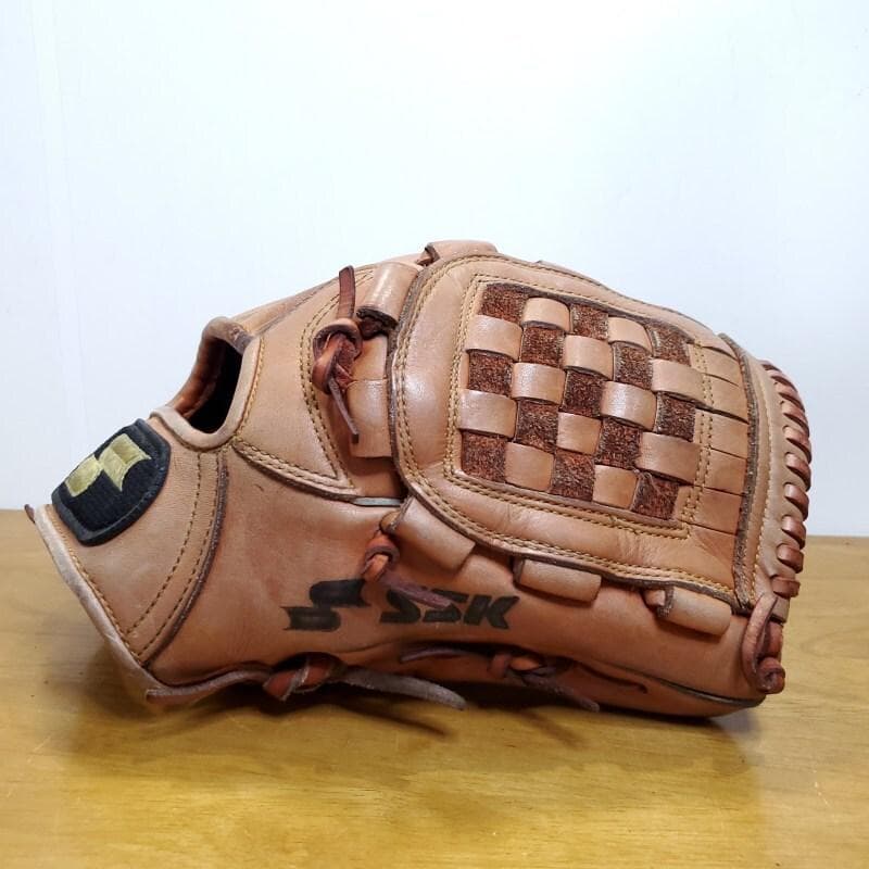 SSK エスエスケイ 日本製 スーパーソフト 旧ラベル 軟式グローブ