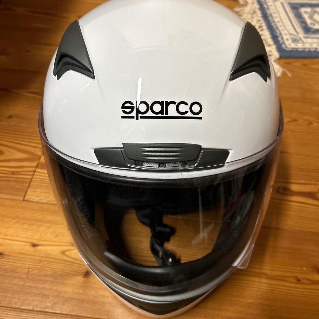 sparco フルフェイスヘルメット ホワイト