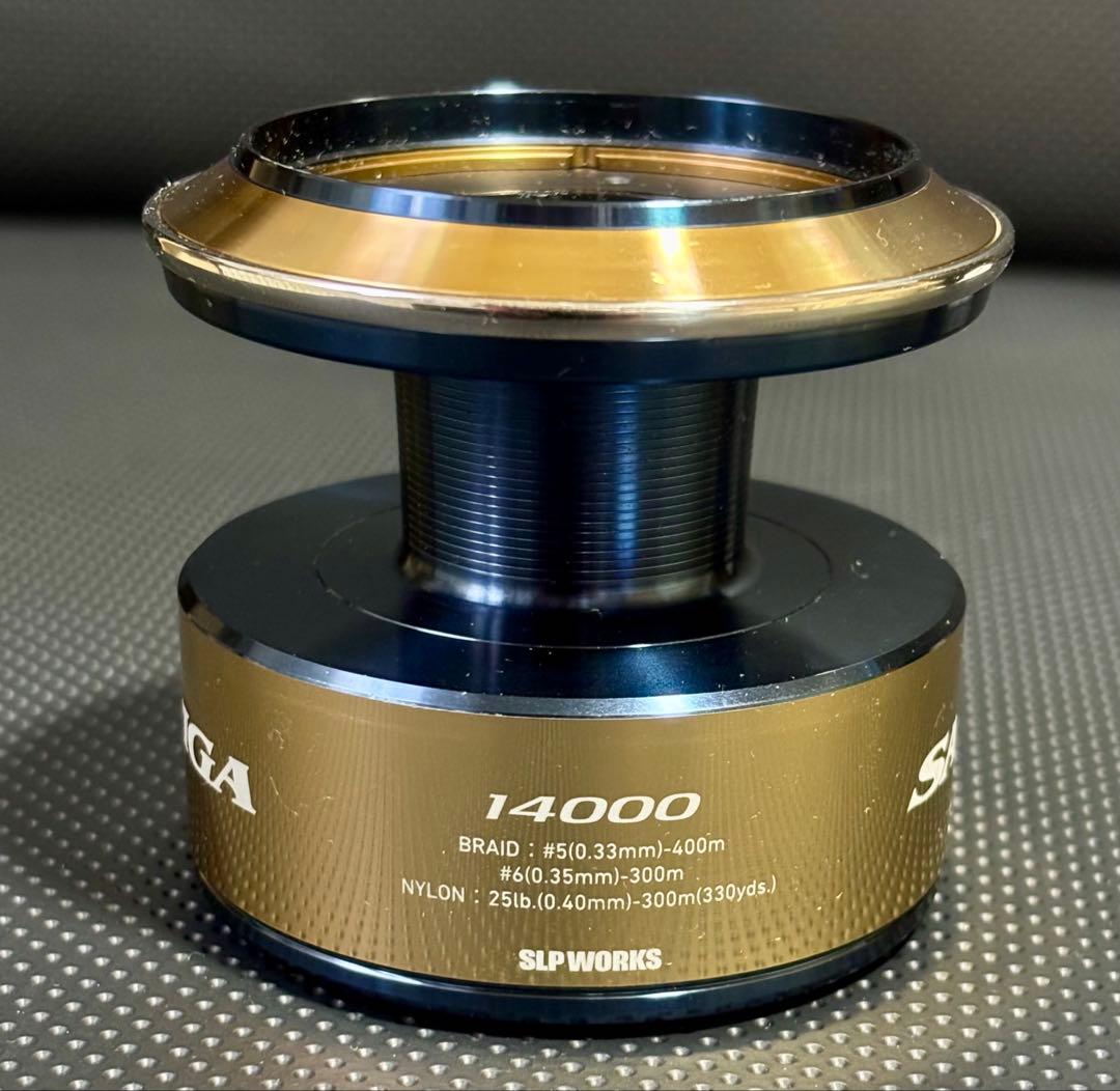 ダイワ 20ソルティガ8000-P OH後未使用 SLPノブ スプール2個 箱付