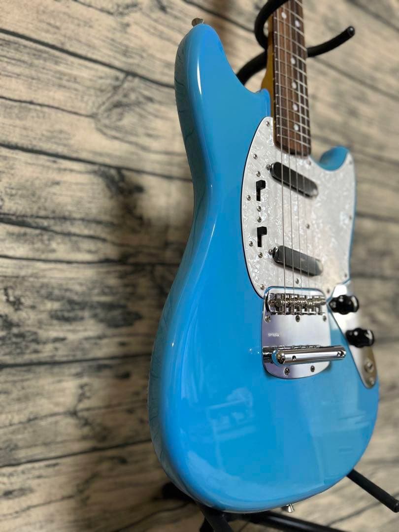 美品 Fender mustang Daphne Blueエレキギター 90s